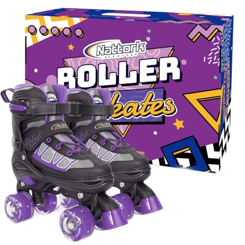 Nattork Adjustable Kids Roller Skates
