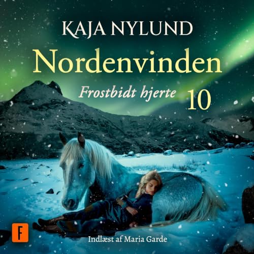 Diseño de la portada del título Frostbidt hjerte