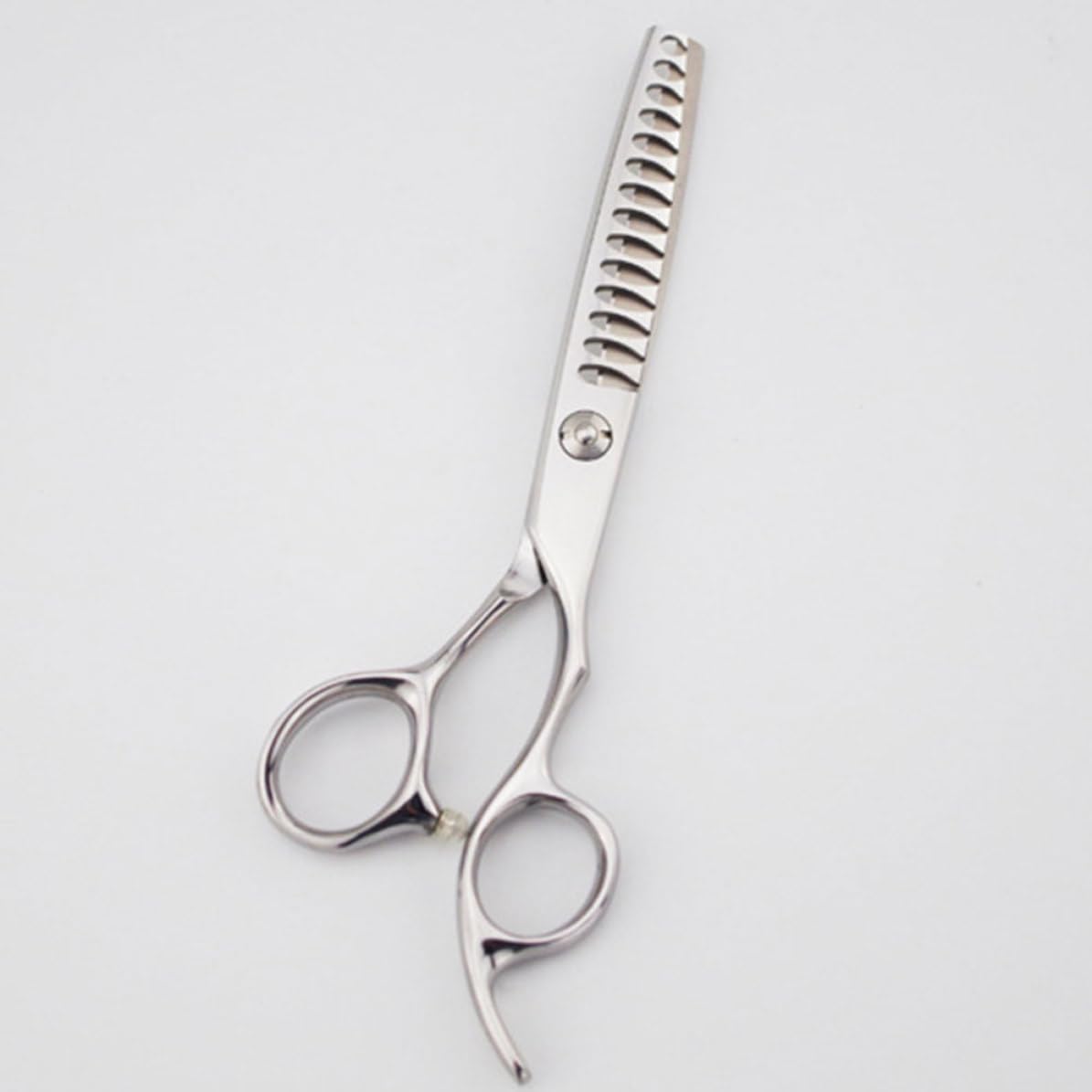 Tijeras de Peluquería Corte Uniforme y Preciso 3 Piezas Tijeras Cabello de Acero Inoxidable Plata Diseño Ergonómico, para Salón y Uso Diario en Casa, para Mujeres y Personas