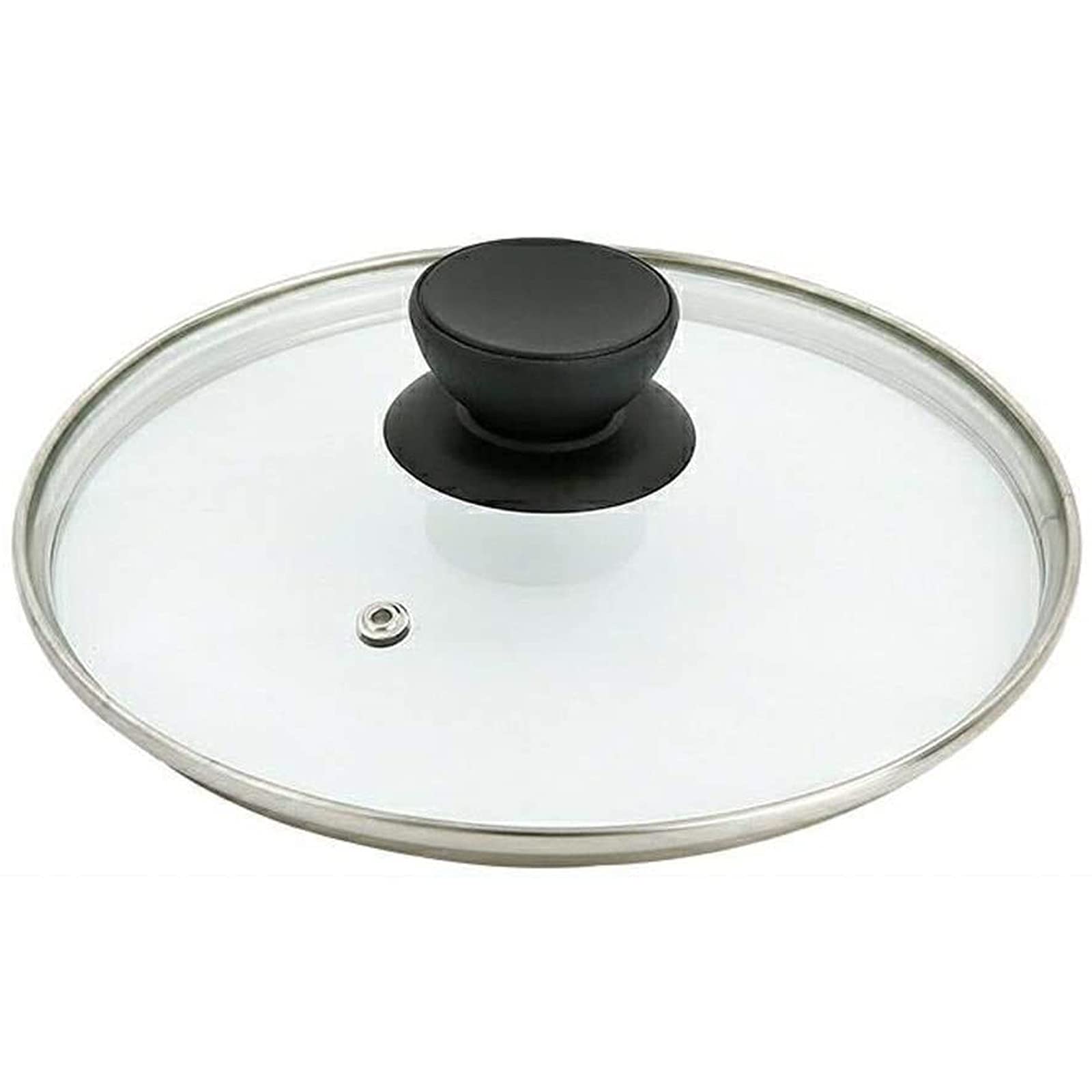 Coperchio per casseruola Coperchio per casseruola Vetro temperato, Coperchio per pentola a vapore Coperchio per padella trasparente per uso domestico Coperchi universali per pentole con coperchio in