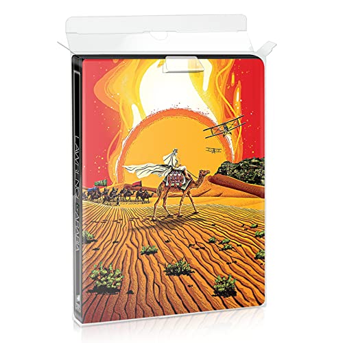 Steelbook Protector Case Protectors Blu-Ray Steelbook Slipcover Suitable for 4K Steelbook Arrow Video & Criterion - 48 Packs