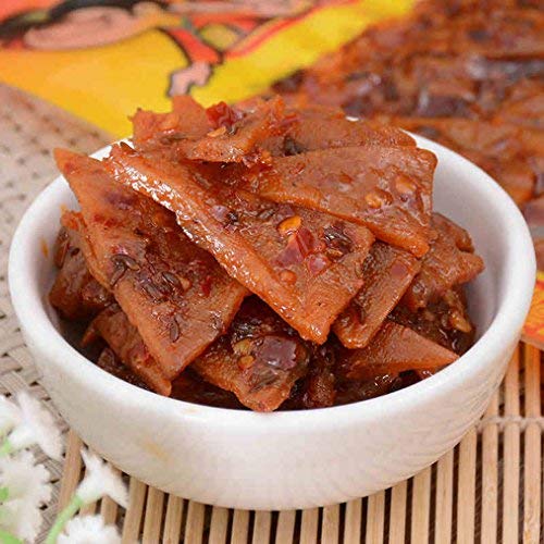 Miniatura 3 de Helen Ou Hunan Speciality bubuweiying - Rebanada de tofu seco picante Xiangganzi 100g3.53oz0.22lb