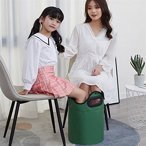 Spa de pies plegable y portátil 30L color verde miniatura 3