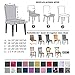 Celevingne Dining Room Chair Covers Set of 6, Stretch Soft Spandex Removable Washable Chair Slipcovers for Dining Room,Hotel,Ceremony (Pink Rose, 6 Pack)