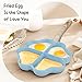 RIOVARM Antiadherente Sartenes para tortilla Inducción Sartén para huevos 4 agujeros En forma de corazón Sartén tortilla Granito Sartenes pequeñas sin PFOA Saludable Tortita Sarten para el desayuno Imagen de RIOVARM Antiadherente Sartenes para tortilla Inducción Sartén para huevos 4 agujeros En forma de corazón Sartén tortilla Granito Sartenes pequeñas sin PFOA Saludable Tortita Sarten para el desayuno