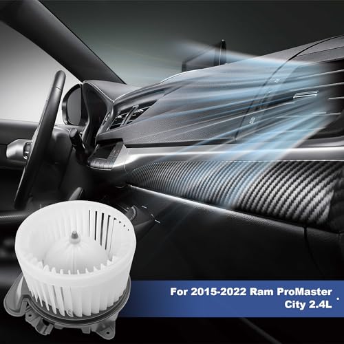 Image of PartsFlow 75082 HVAC Heater Blower Motor with Fan Cage For 2015-2021 Ram Promaster City 2.4L 68103577AA