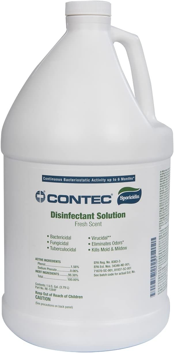 Disinfectant Solution - Case of Four Gallon Bottles
