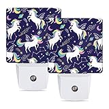 Fjogymlea Night Light Girls Nightlight Plug in for Kids Bedroom Led Lights into Wall Cute Animal Pri