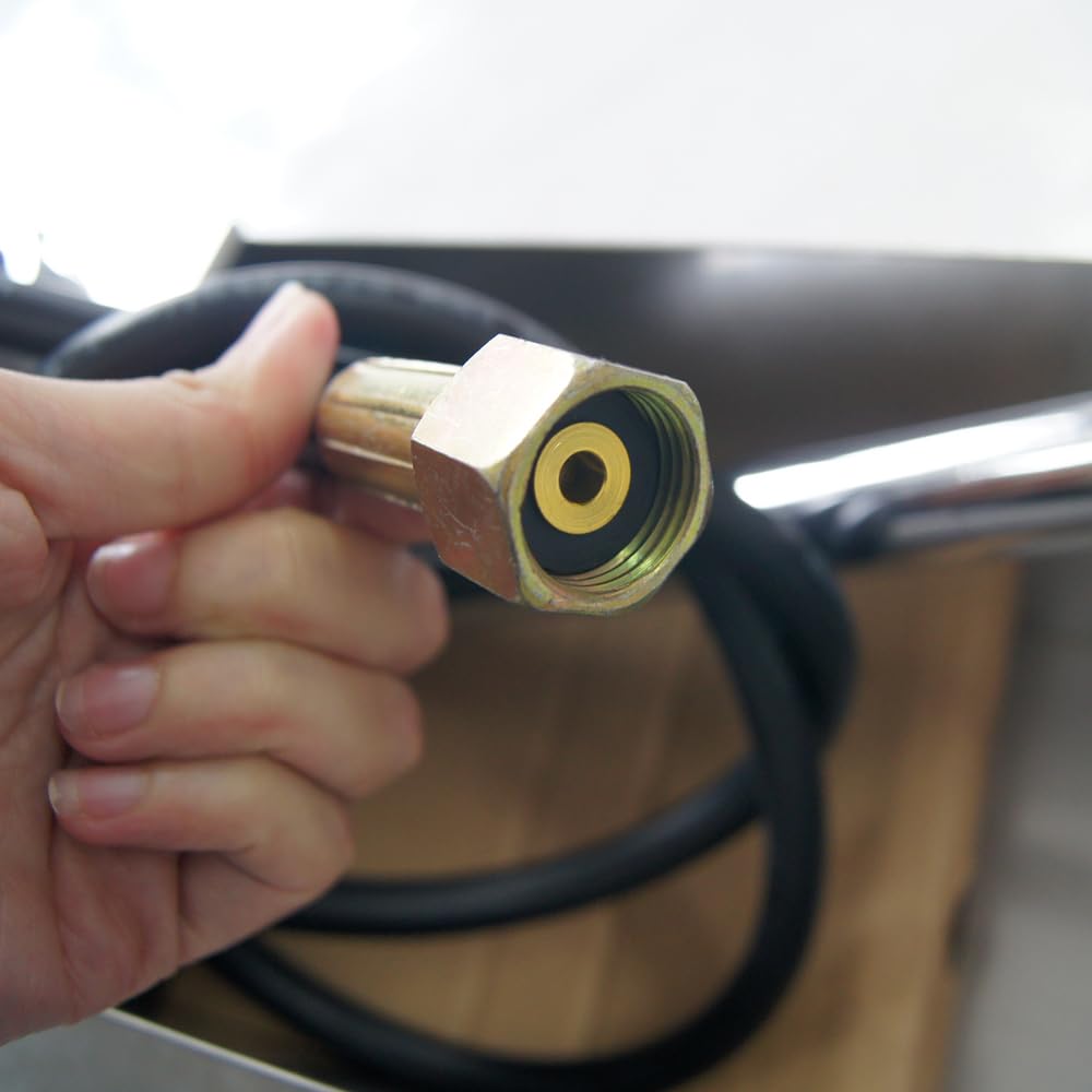 KATSU Tools Bomba de prueba de presión de tubería, 12 L 0-50 bar, probador de fugas hidráulico manual manual, tanque de acero inoxidable, para inspección de instalación de sistemas de tuberías de agua