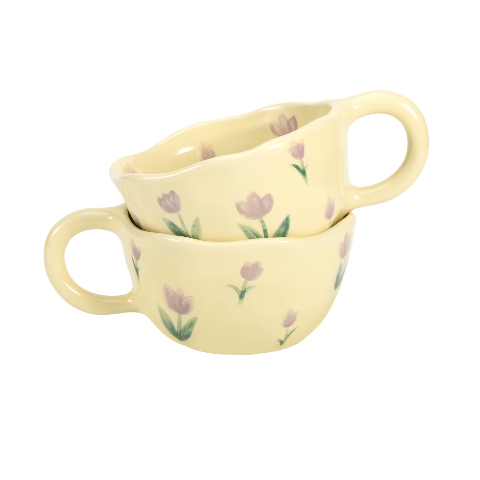 Koythin 2-Pieces Ceramic Coffee Mugs