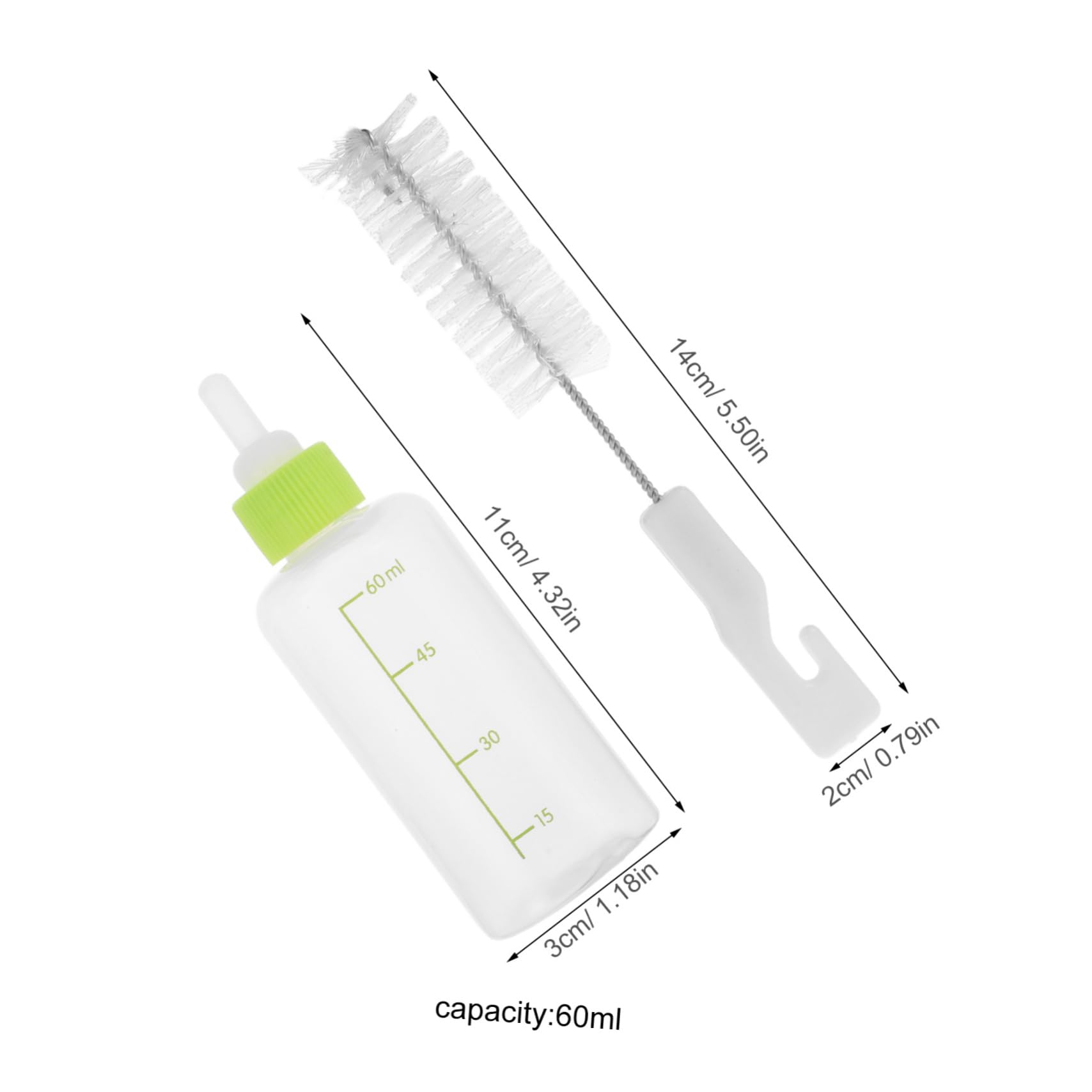 Hemoton Quality Pet Nursing Bottle for Kitten Kitten Bottles for Nursing Easy Maintenance Natural Feeding Experience