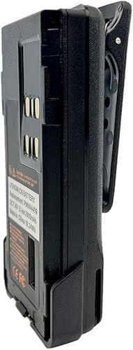 Miniatura 4 de Amasu PMNN4409 PMNN4409AR PMNN4448 - Batería de iones de litio de 2600 mAh con clip de cinturón compatible con XPR7350 XPR7580 XPR7550 XPR3300