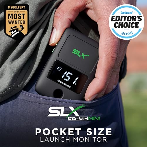SLX Hybrid Mini — Moniteur portable golf