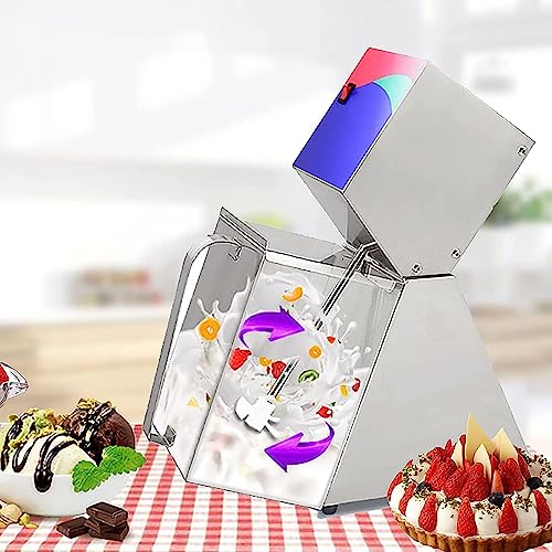 YXYLJOZ 120 W Joghurt-Eiscreme-Mixer, kommerzielle Eiscreme-Mixmaschine, 13 l großes Fassungsvermögen, schneller Rührstab, kann Eiscreme weicher Machen, professioneller und schneller Rührstab – Bild 3