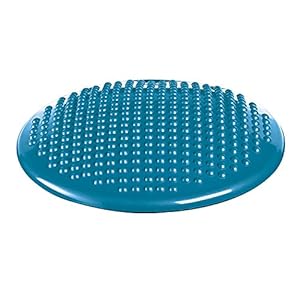 Gaiam Kids Balance Cushion, Inflatable Wobble Disk Active Sitting Chair Seat Cushion with Inflation Needle