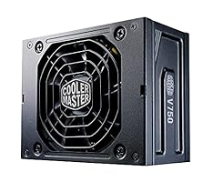 Cooler Master V750 SFX Gold, 750 Watt SFX-Netzteil (EU-Stecker), 80 PLUS Gold, modulares SFF/Mini ITX PC-Netzteil, semi-passiver leiser hydrodynamischer 92mm FDB-Lüfter, SFX-ATX Adapter