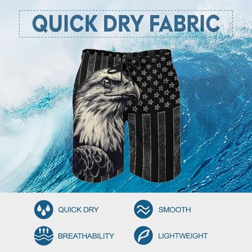Tropical Flowers Palm Leaves Mens Swim Trunks Quick Dry Swim Shorts with Mesh Lining Summer Beach Shorts Swimsuit 7