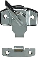 Vista 16 de WRS Cerradura de barrido de plástico blanco de 1-5/32" - Mano derecha