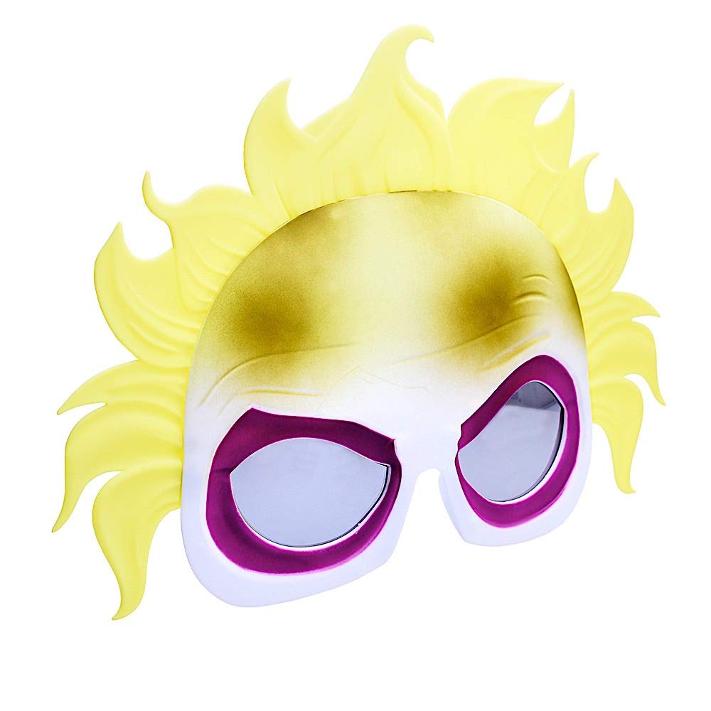 Sun-Staches Official Beetlejuice Sunglasses | Beetlejuice or Sandworm Costume Accessory | UV 400 | One Size Fits Most.