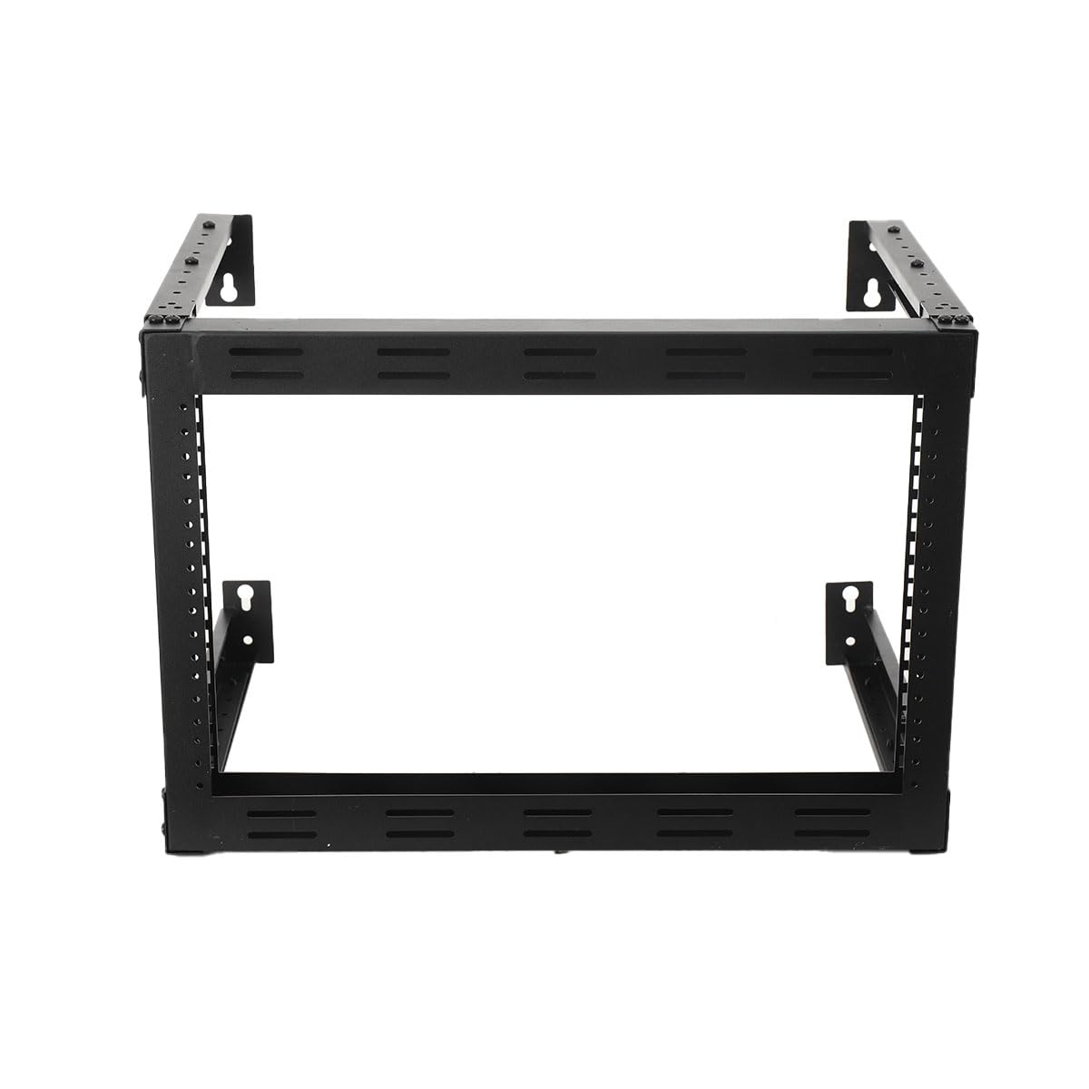 Wall Mount Open Frame Rack 6u Serve Rack 19" Server Equipment Rack Adjustable Depth 13-20" Inches Open Frame Cabinet