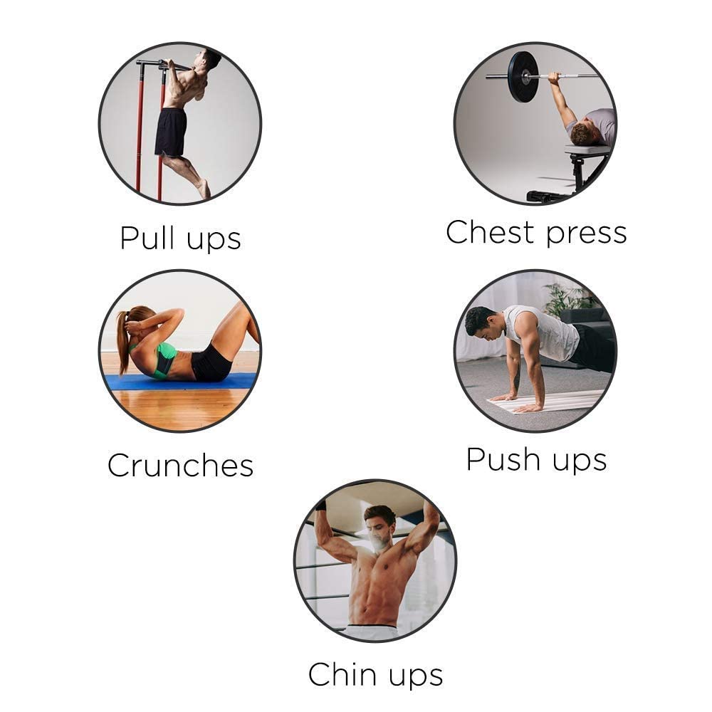 Lifelong 20kg PVC Weight Plates Set (2kg*4 and 3kg*4)