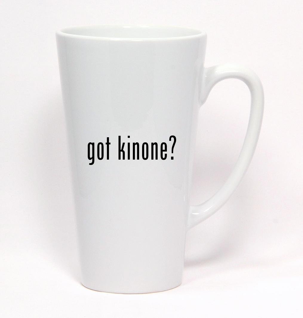 got kinone? - Ceramic Latte Mug 17oz