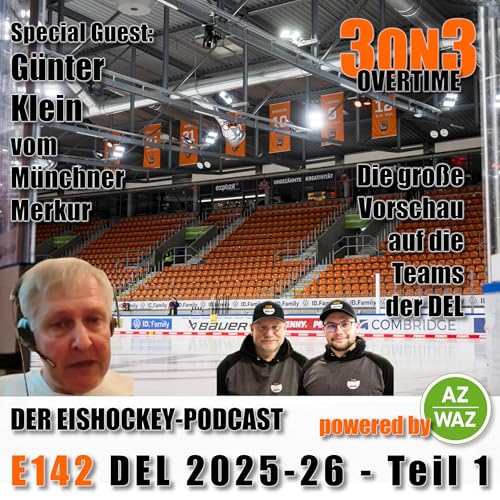 Page de couverture de 3on3-S07-02 - E142 - DEL 2025-26 - Teil 1 - Die DEL Teams