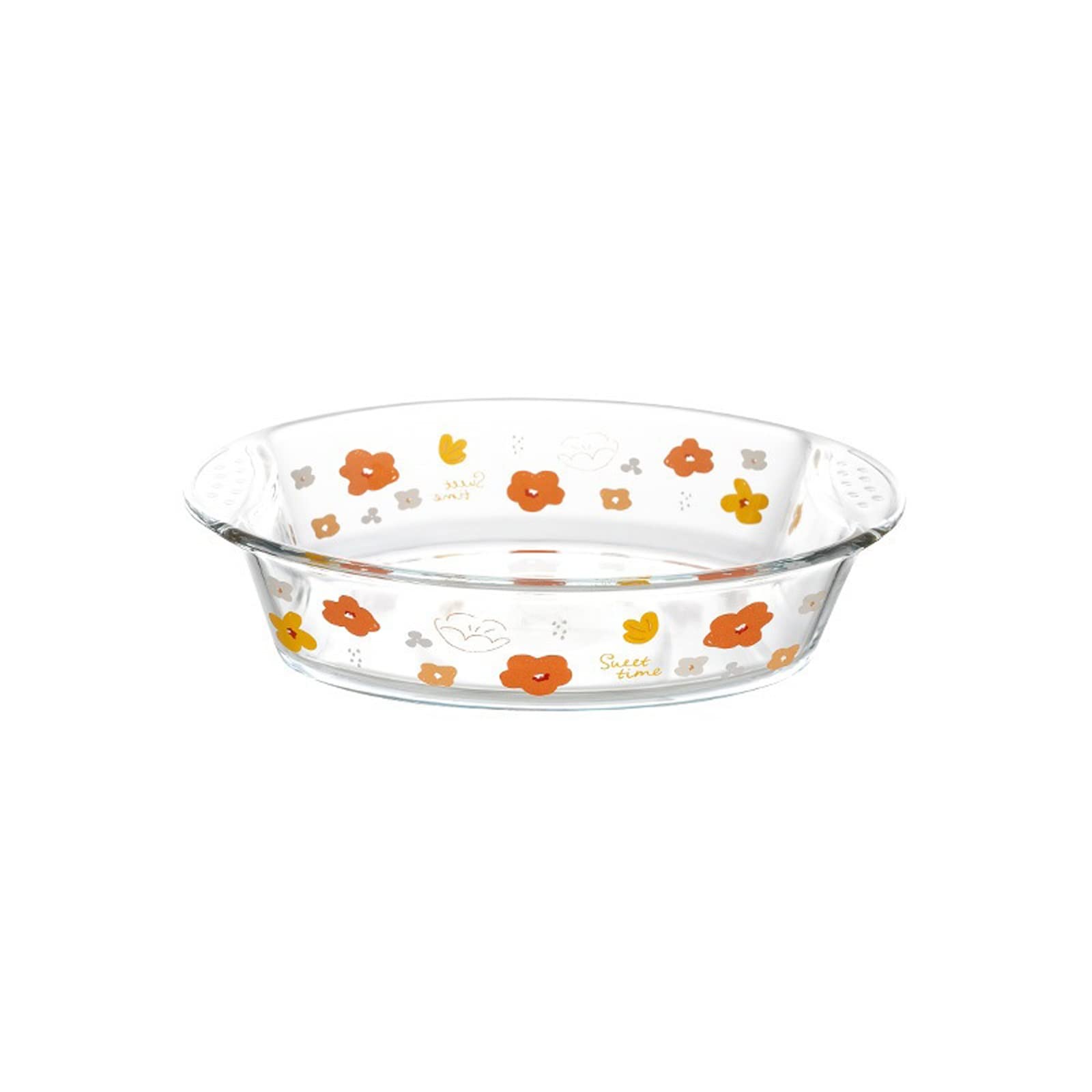 Kitchen Fuente de horno Rectángulo Oval Horno De Vidrio Horno Cakeware Rectángulo Oval Non-Show Hornear Pan Parrilla Pollo Patatas Lasagna Pan Cocina Bandeja Horneado fuente para hornear