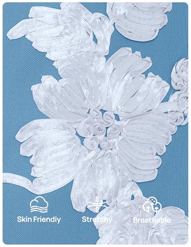 Image of MEROKEETY Women's Summer Floral Wedding Guest Cocktail Maxi Dress
