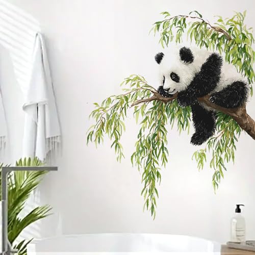 Vinilos Decorativos Panda Adorable de Vinilo para Pared miniatura 5