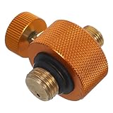 Anneome Gasadapter für Campingkocher Leichter und Kompakter Outdoor Adapter zur Umrüstung von Mittlerem Osten Flüssiggasflaschen Einfach zu Verbinden Sicherer Anschluss für Camping und