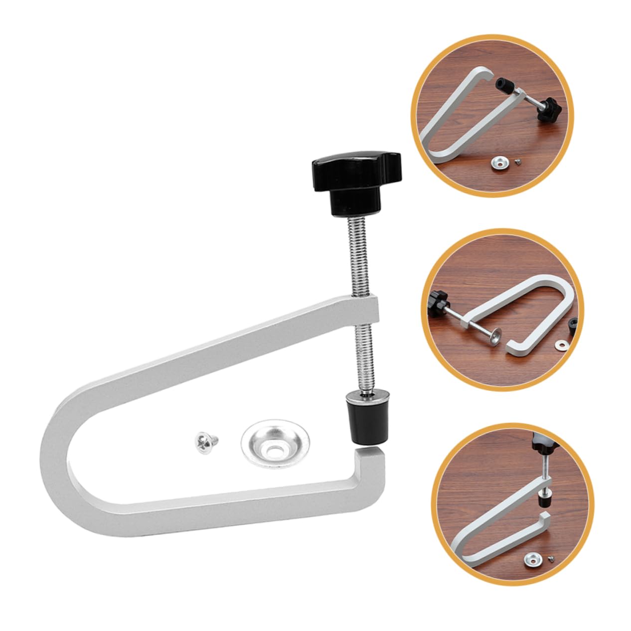 Morsetto per Riparazione Strumenti Musicali Strumento Resistente e Confortevole in Metallo Argento per Ponte Chitarra per Musicisti Professionisti