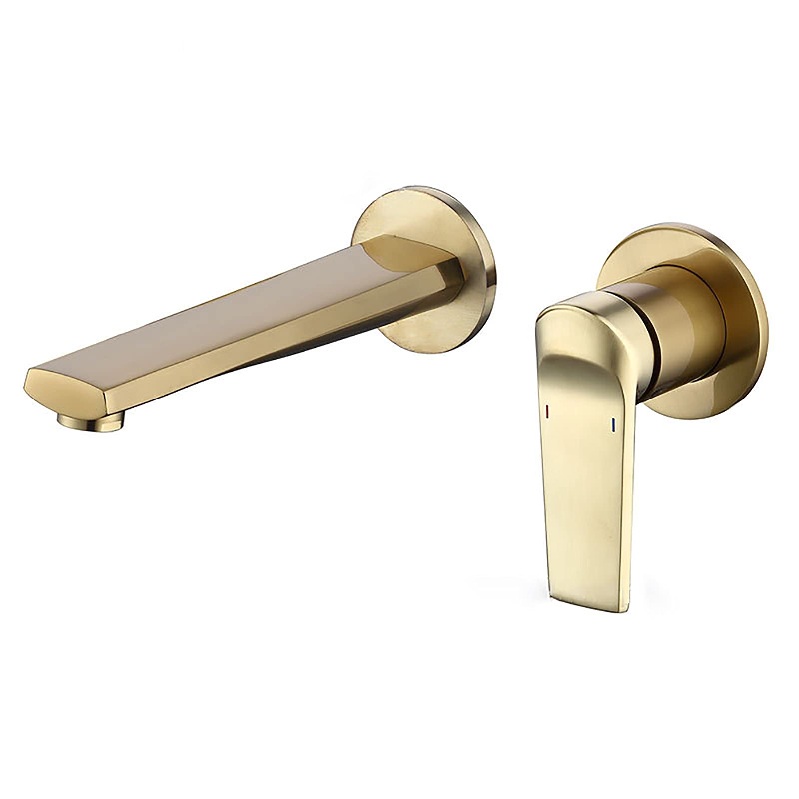 Robinet de lavabo 2 trous eau chaude et froide mitigeur encastrable chic