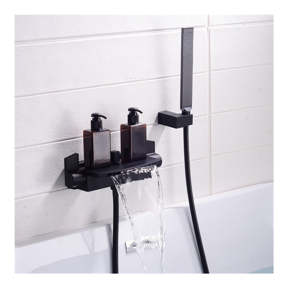 Blyqxs Black Bathtub Faucets Bath Shower Set For Bathroom Xt411