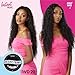 Sensationnel Instant Weave Half Wig - 20 Synthetic Blendwig Adjustable Drawstring for Seamless Hair Blending (1 JETBLACK)