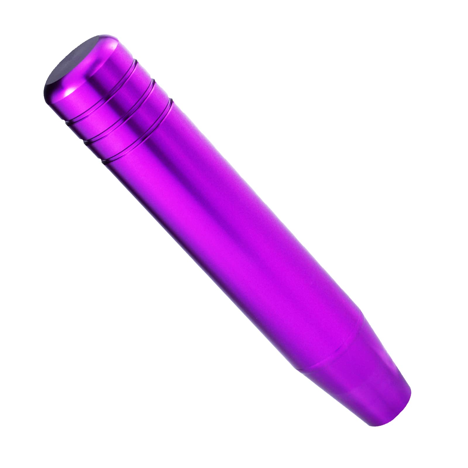 Temzzer Gear Knob 7 Inch Long Weighted Car Shift Handle Aluminium Gear Stick Shifter Head for Most Manual Automation Vehicles (Purple)