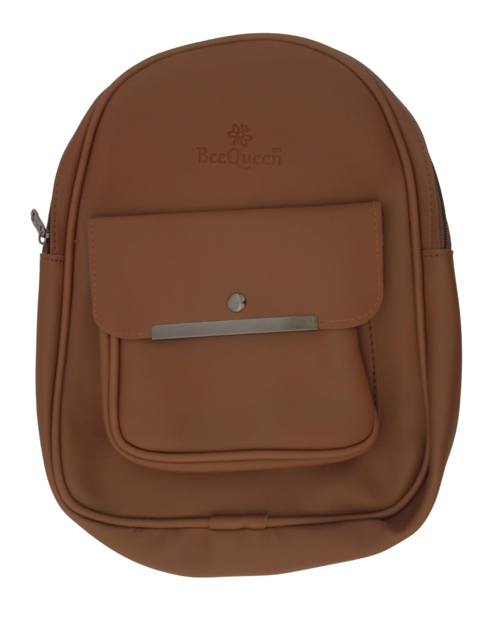 2-in-1 Convertible Crass bag and Backpack, Brown, Multi-Compartment Design with Front Pocket and Metal Hardware-picture-35