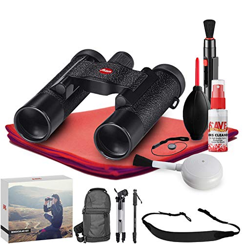 Binocular Leica 10x25 Ultravid Blackline Kit exclusivo miniatura 1