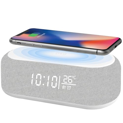 Despertador Digital Bluetooth Audio Despertador - 9 Colores Luz N...