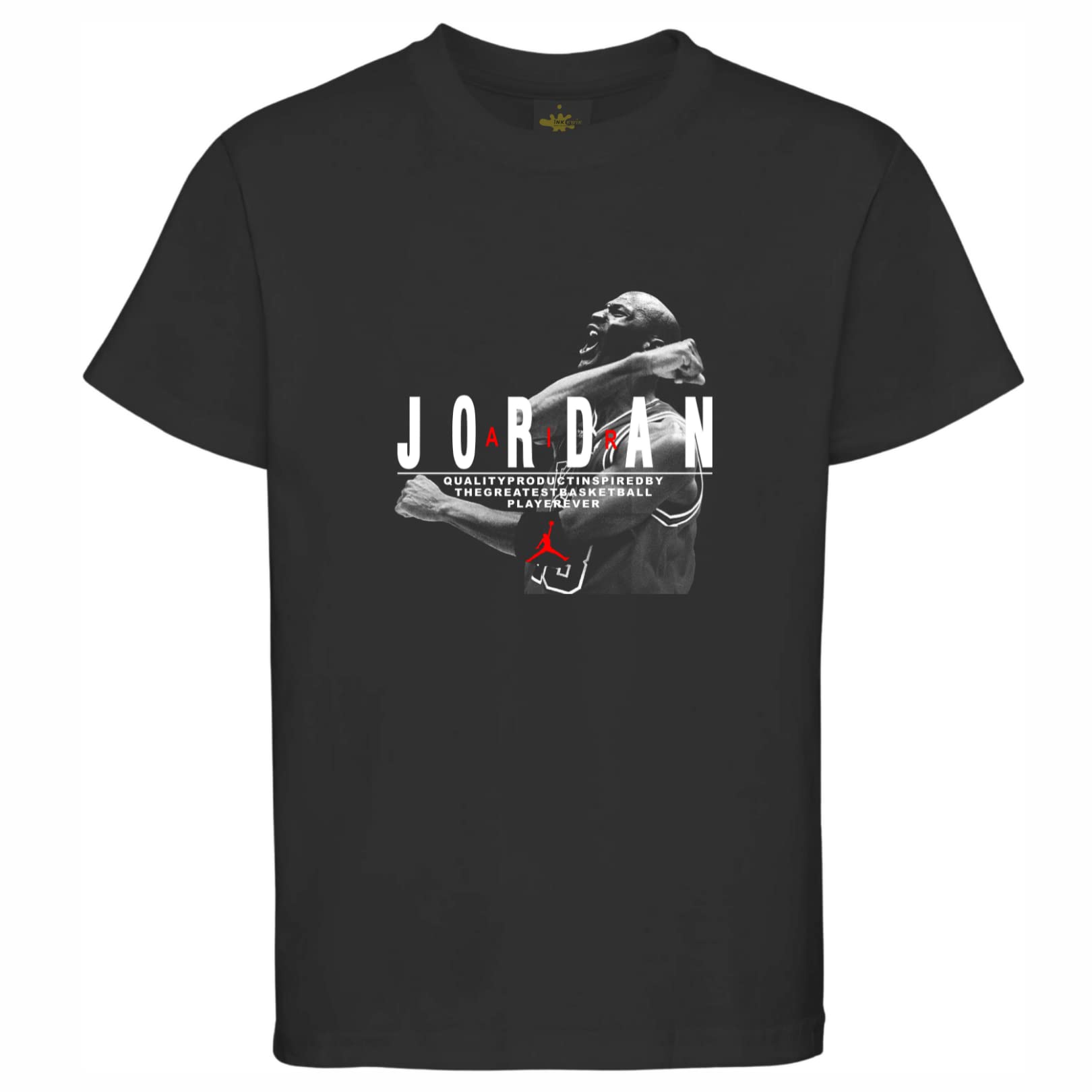 iNK KWIKT-Shirt Michael Jordan Print On Demand Men Women Unisex Tees