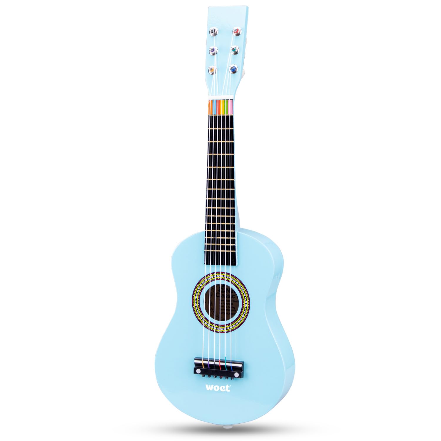 30 inch houten klassieke gitaar met koffer en accessoires voor kinderen/meisjes/jongens/beginners (roze 30 inch houten klassieke gitaar met koffer en accessoires voor kinderen/meisjes/jongens/beginners (roze