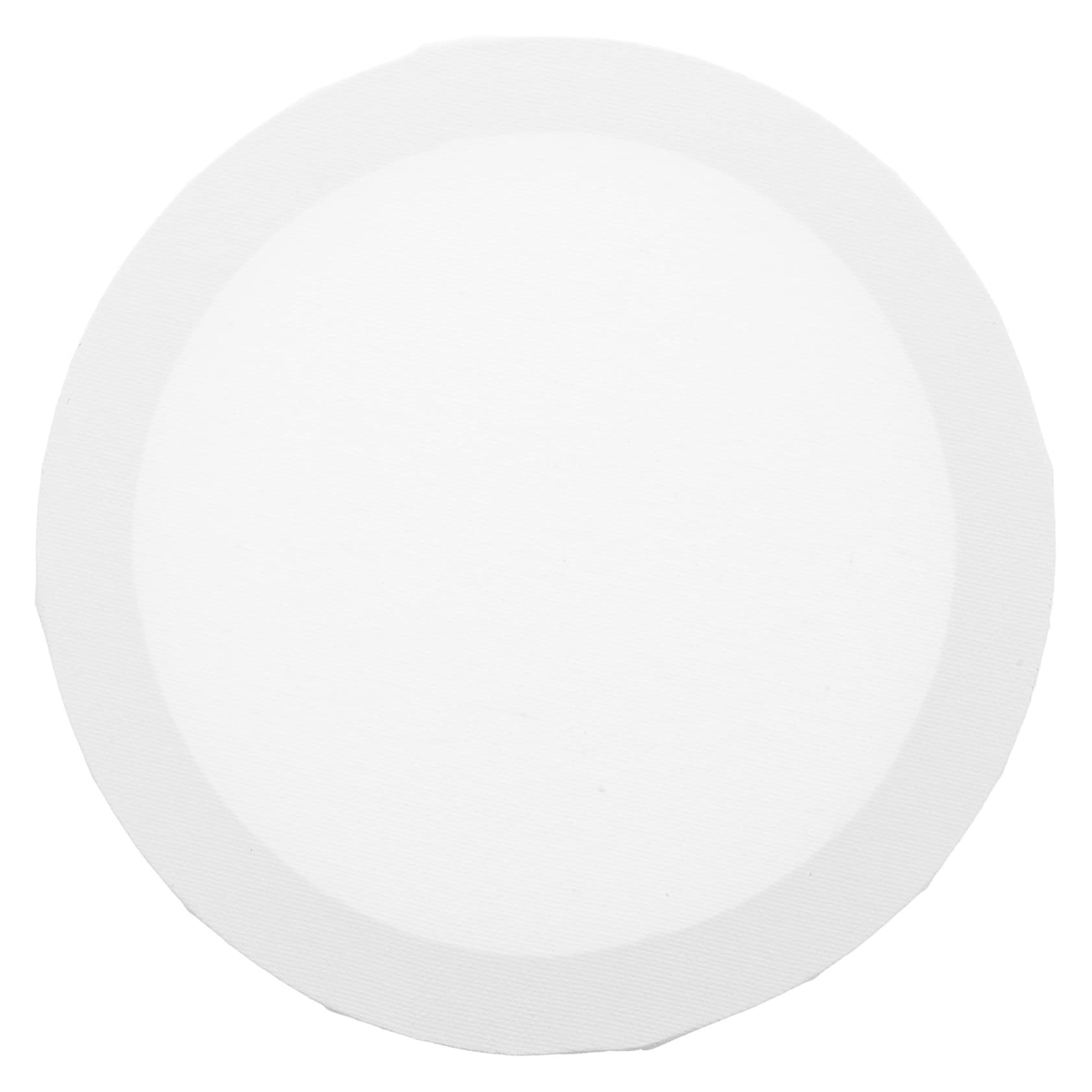 ERINGOGO Canvas Panel Board for Oil Painting Durable Round Art Painting Frame for Hobby Painters Frame Drawing Supplies for Beginners and Artists