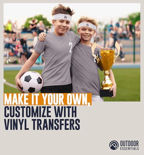 Image of OutdoorEssentials Tie Headband - Sweat-Wicking Running Headband - Hair Control Head Tie - Ninja Costume Accessories