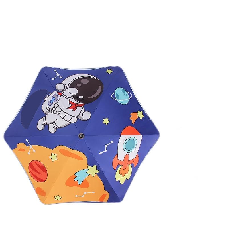 キッズ長傘 子供用 長傘 8本骨 角の丸い傘 おしゃれ 晴雨兼用 4~12歳 ユニコーン