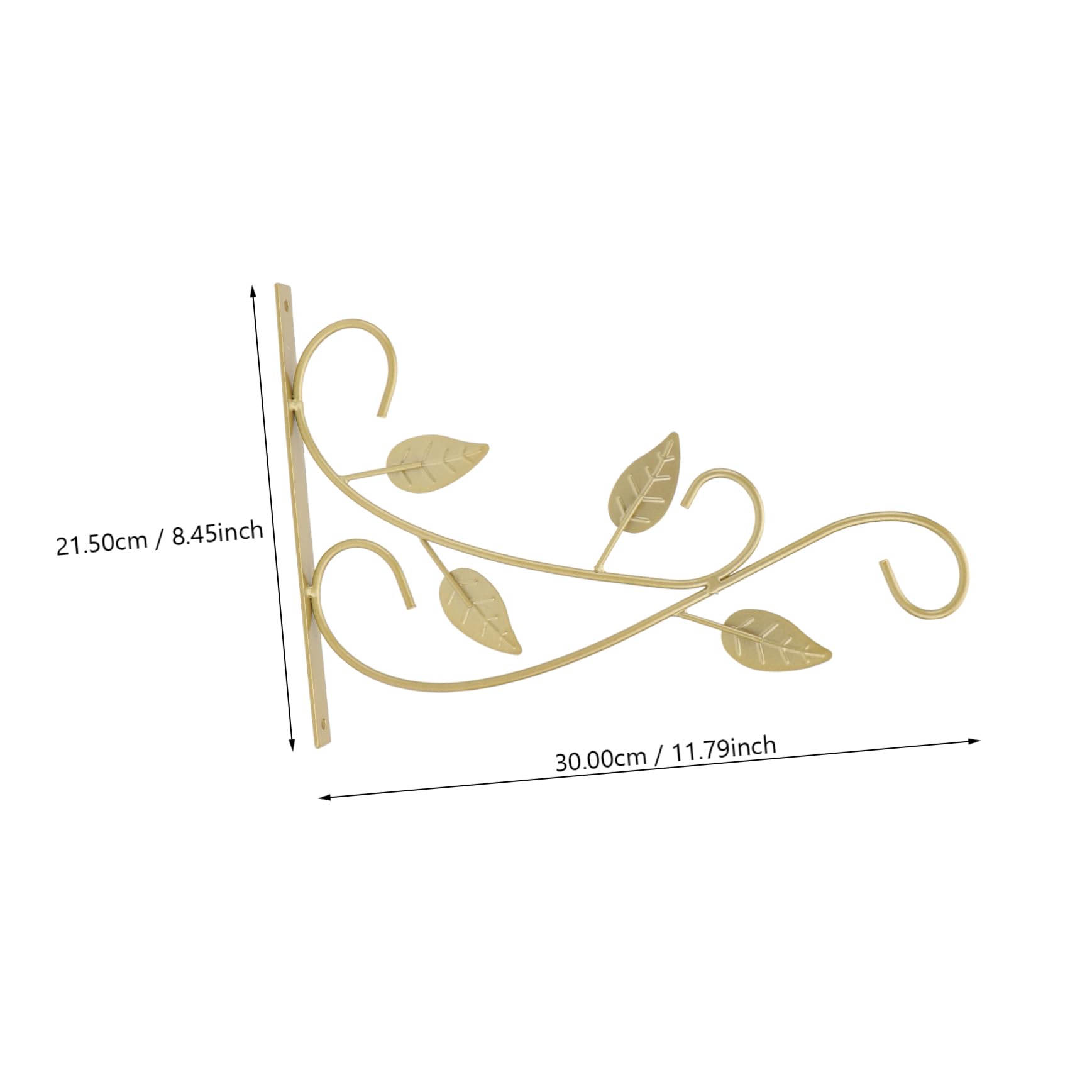 Abaodam Sturdy Wall-Mounted Flower Pot Stand Holder for Garden Balcony and Room