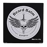 Beard Balm For Mens Beard & Mustache Care Strenghtens & Softens Beard-Father's Gift Idea- Leave In C