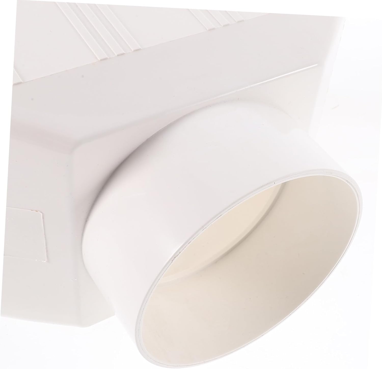 PVC Drain Pipe Accessories Downspout Conductor Head for Rain Barrels Easy Install Outdoor Gutter Drainage System