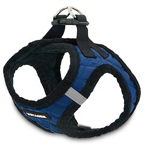 Voyager Step-In Plush Dog Harness, Soft Plush, Step In Vest Harness for Small and Medium Dogs by Best Pet Supplies - Image 3