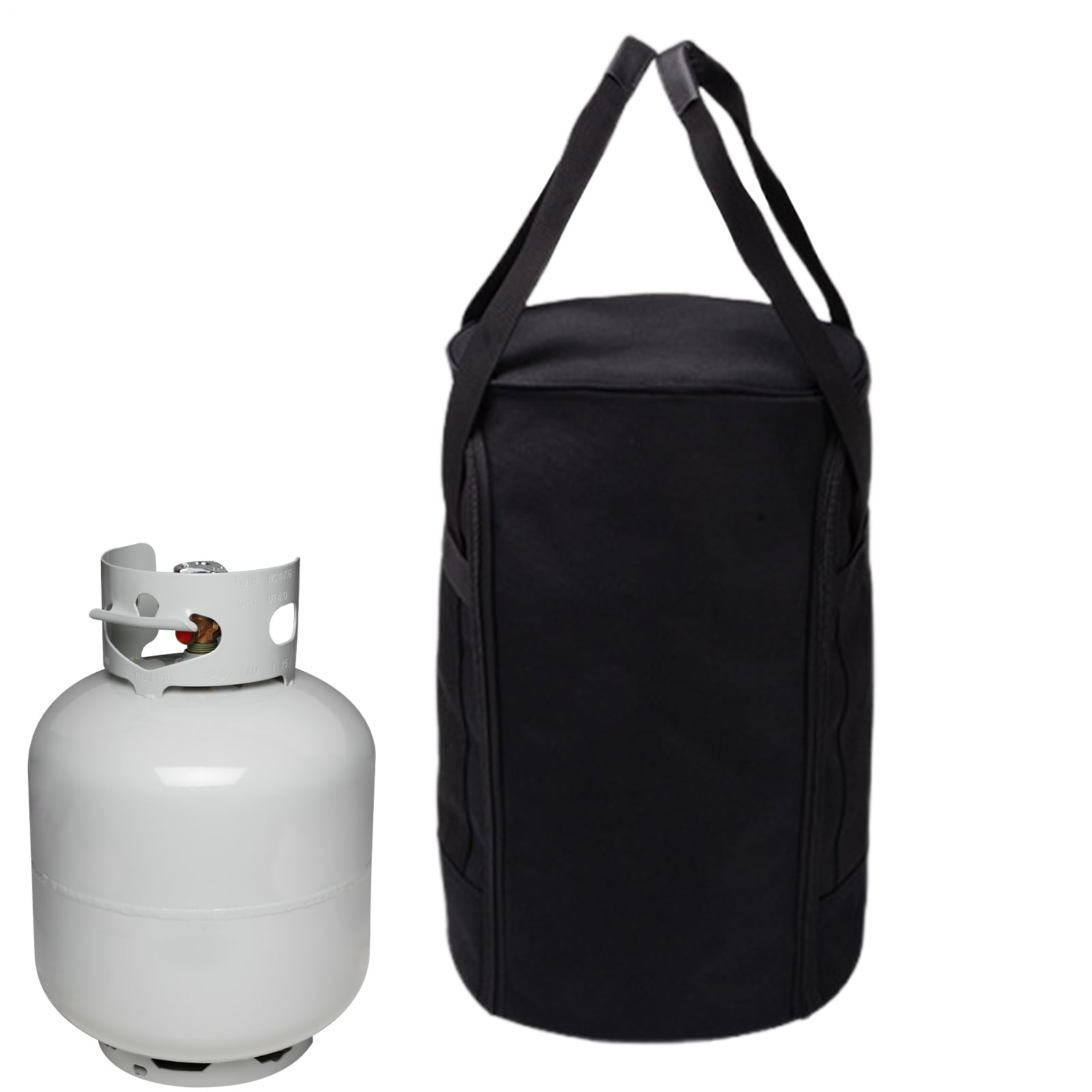 Bolsa de Camping Estuche De Transporte Cilíndrico | Organizador De Camping Para Viajes al Aire Libre, Picnic, Pesca, Senderismo, Jardín y Barbacoa