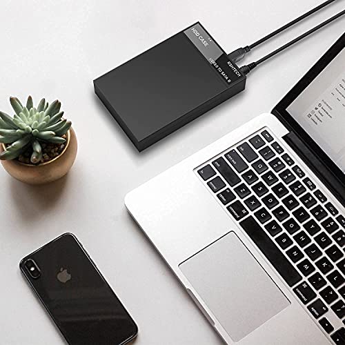 Caja externa SATA USB 3.0 para disco 3.5 pulg RSHTECH miniatura 2